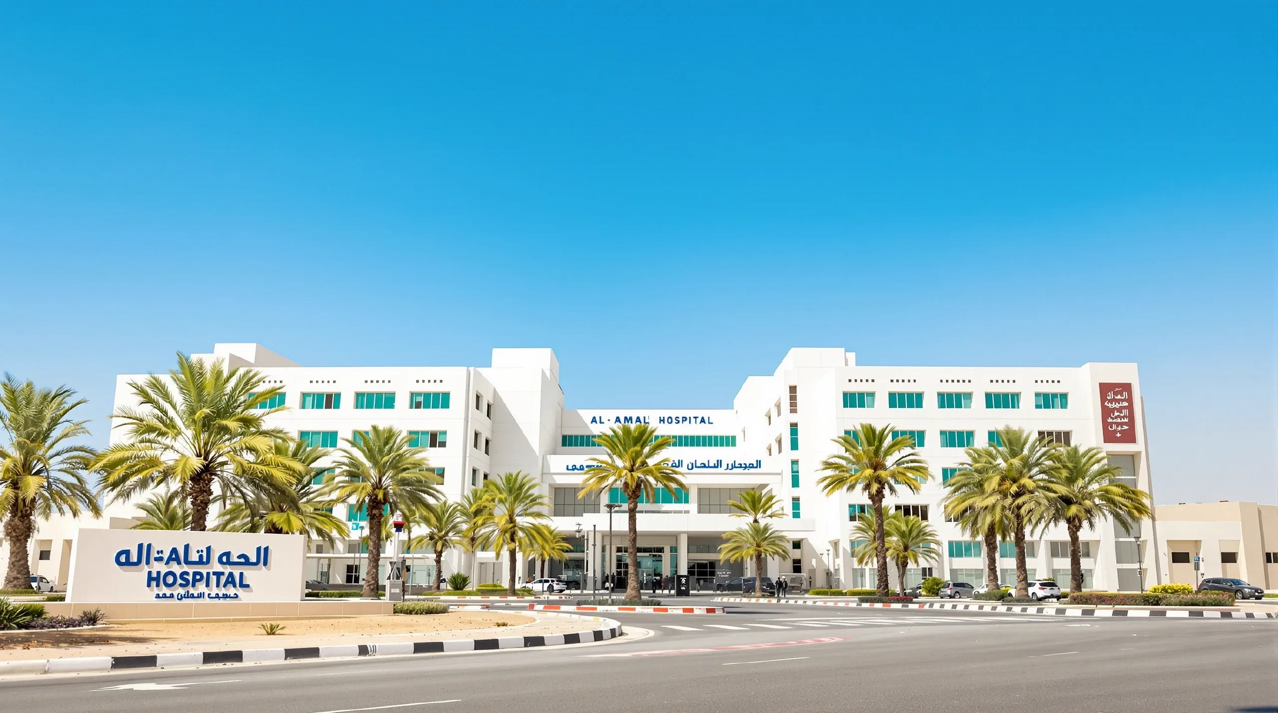 زيارة البروفيسور نزارالييف الى مستشفى "الأمل" في السعودية